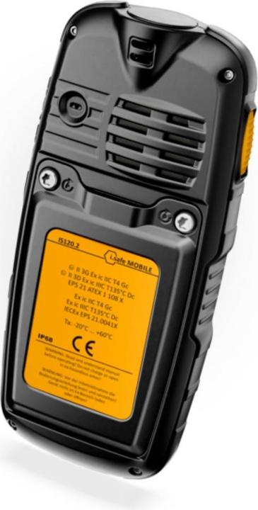 Produktbild I.safe Mobile IS120.2 Ex-geschütztes Handy 16 GB 6.1 cm (2.4 Zoll) Schwarz Sing (16 GB, Schwarz, 2.40", Single SIM, 4G)