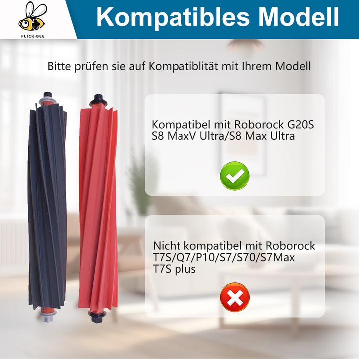 Image du produit Flickbee Kit de pièces de rechange pour Roborock S8 MaxV Ultra (21 pièces)