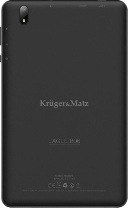Image du produit Krüger&Matz Kruger &amp Matz PC Tab EAG LE 806 (8", 32 Go, Noir)