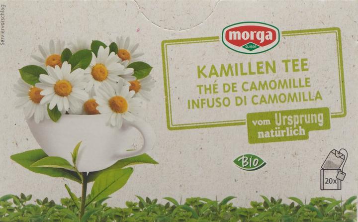 Immagine prodotto Morga Kamillen Tee mit Hülle Bio (55 g)