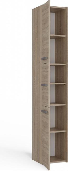 Produktbild Topeshop S33 SONOMA Aufbewahrungsschrank für Badezimmer Eiche