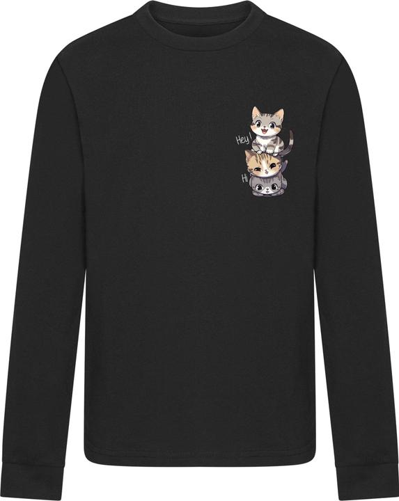Immagine prodotto Merchcode Kids Hi Cats - Longsleeve - 184967 (158)