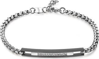Actual product image Sagapo S'Agapo Men's Steel Bracelet Rolo Current Spd18