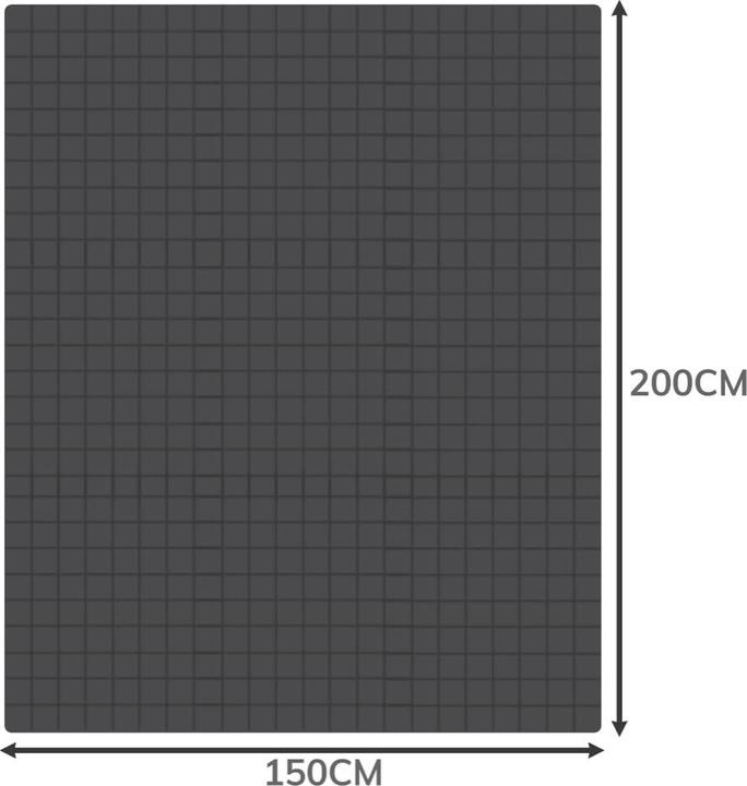 Image du produit Ruhhy Couverture de poids 200x150cm 6kg 19533m (6000 g, 150 x 200 cm)