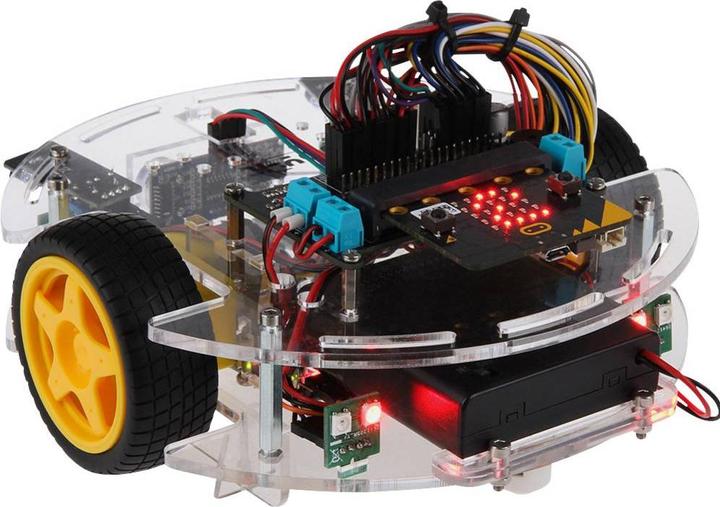 Immagine prodotto Joy-it Robot in kit da montare Micro Bit JoyCar kit costruire MB-Joy-Car