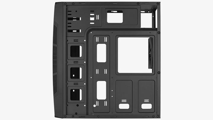 Actual product image AeroCool Talon FRGB Mid Tower Black Case (mATX, Mini-ITX, ATX)
