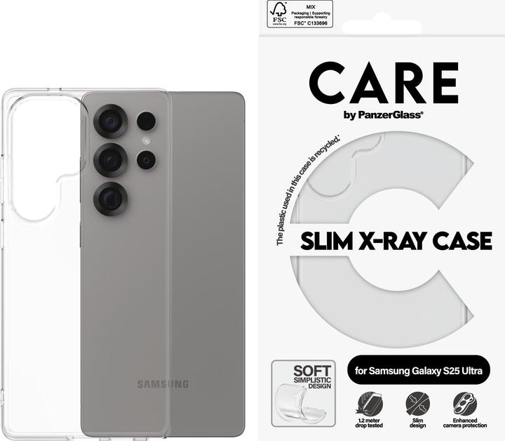 Immagine prodotto PanzerGlass CRRFAXRG38488, Cover, Samsung, Samsung - Galaxy S 2025 Ultra, Trasparente (Samsung Galaxy S25 Ultra)