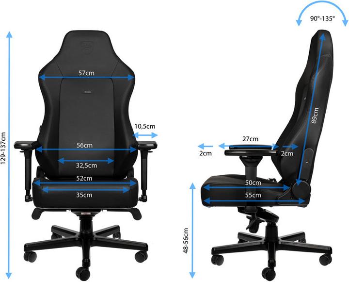 Immagine prodotto noblechairs HERO - Black Edition
