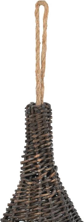 Immagine prodotto VidaXL Franni (60 cm, Grigio (cesto) + bianco e nero (cuscini))
