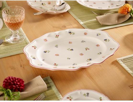 Actual product image Villeroy & Boch Petite Fleur oval platter