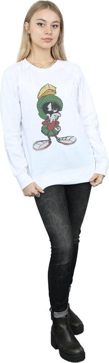 Actual product image Looney Tunes Womens/Ladies Marvin The Martian Pose Heather Sweatshirt (S)
