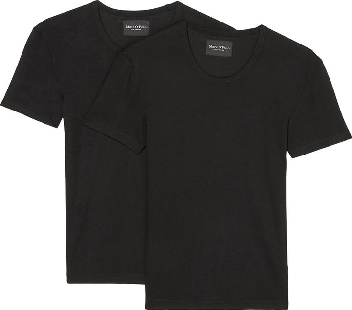 Produktbild Marc O'Polo 2er Pack Iconic Rib Organic Cotton Unterhemd / Shirt Langarm (L)
