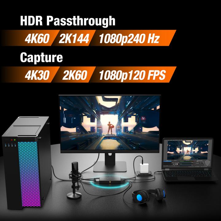 Produktbild j5Create 4k Game Capture Station (PC)