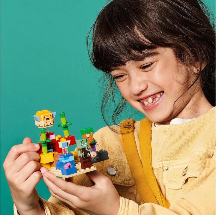 Immagine prodotto LEGO La barriera corallina (21164, LEGO Minecraft)