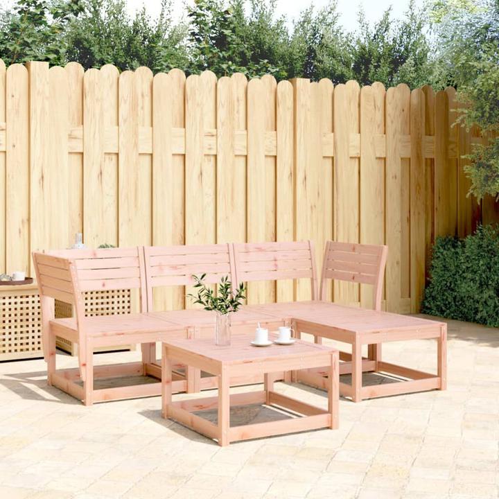 Actual product image VidaXL 4-piece garden lounge set Douglas fir
