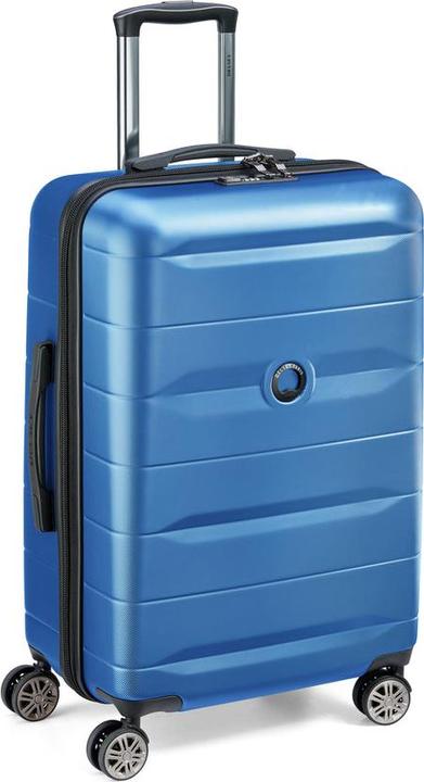 Actual product image Delsey Comete Plus Trolley Case - 67 cm - Blue (64.05 l, L (90 - 115l))
