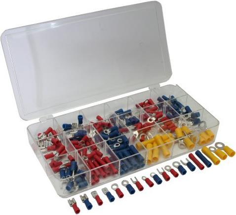 Produktbild Aquatuning Kabelschuhe Set 170-tlg.