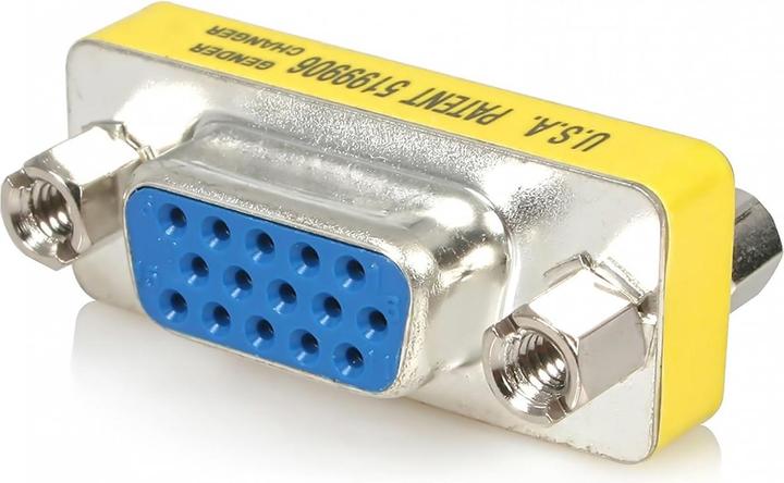 Actual product image StarTech Serial DB9 Gender Changer - St/St (0.02 m, VGA)
