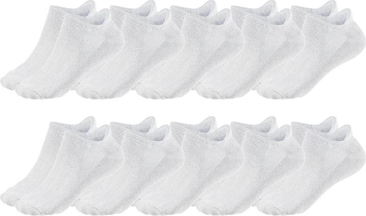 Immagine prodotto Alpensocken 10 confezioni di calzini da ginnastica argentati (confezione da 10, 41 - 43)
