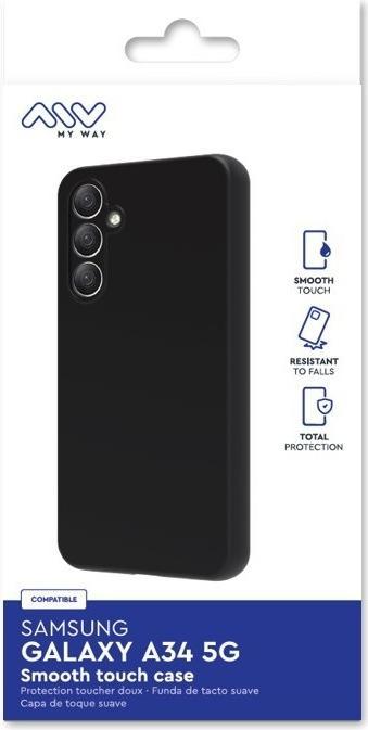 Image du produit My Way Housse pour Samsung Galaxy A34 5G Smoothie Series (Samsung Galaxy A34 5G)