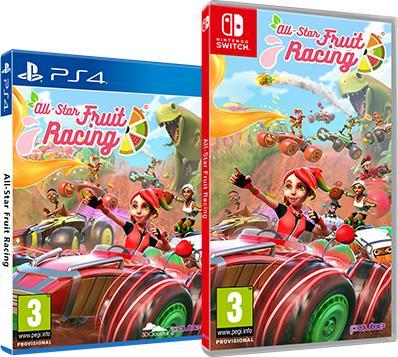 Produktbild Pqube All-Star Fruit Racing, Switch (Switch, Multilingual)