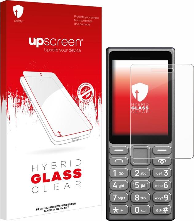 Actual product image upscreen Scratch Shield Glass (1 Piece, Nokia 110 4G (2023))