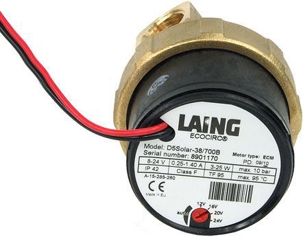 Actual product image Laing D5 pump 12V D5solar-38/700 B