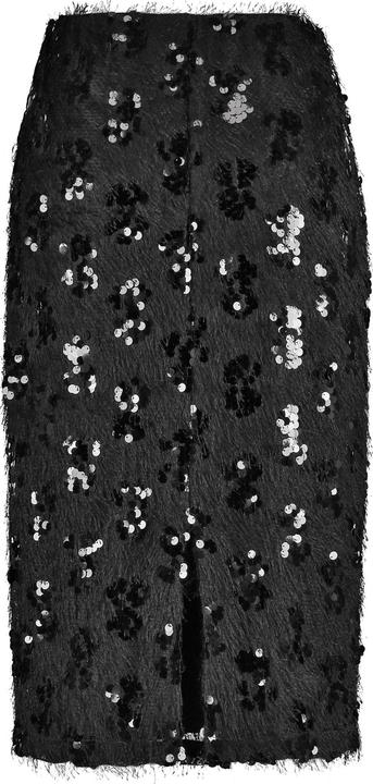 Produktbild Gerry Weber Bleistiftrock mit Pailletten und Fransen Rock lang weit - 64298 (48)