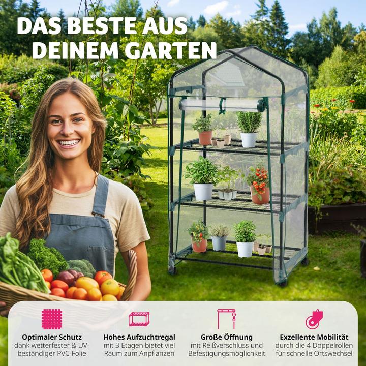 Image du produit tectake Serre de Jardin