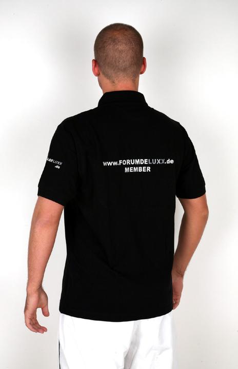 Actual product image GamersWear Hardwareluxx Polo Black (XL) (XL)