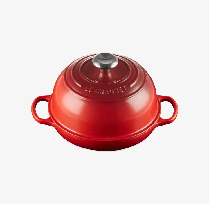 Produktbild Le Creuset Bräter für Brot 24cm kirschrot (24 cm, Bräter + Schmortopf, Gusseisen)