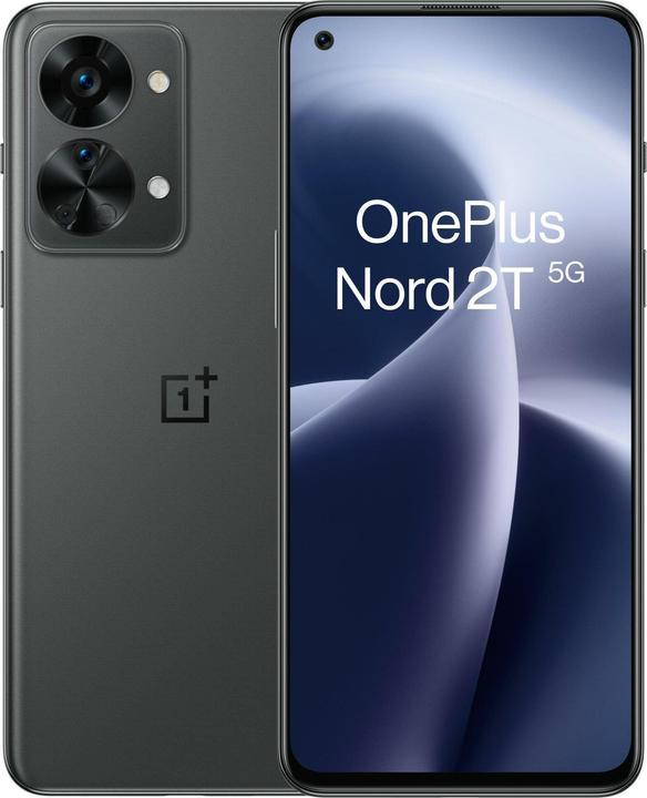OnePlus Noord 2T (128 GB, Grijze schaduw, 6.43", Dubbele SIM, 50 Mpx, 5G)