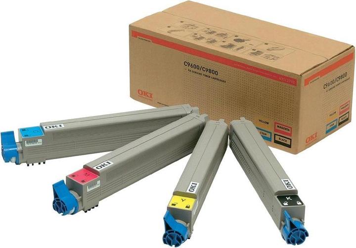 Produktbild OKI 43112702 (M, BK, C, Y)