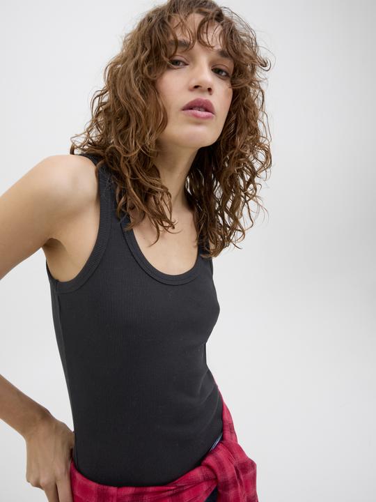 Produktbild JJXX Jxfrida Sl U-Neck Top Jrs Ln (XS)