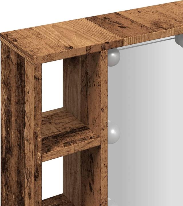 Actual product image VidaXL Mirror cabinet with LED light optics (76 x 15 x 55 cm)