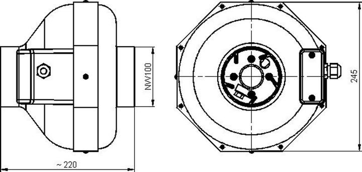 Immagine prodotto CanFan Ventilatore CAN RK100LS