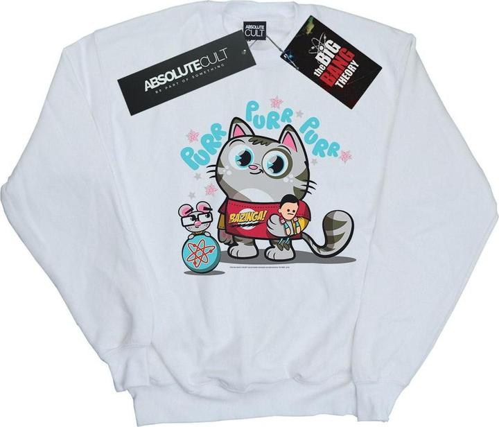 Dam Bazinga Kitty Sweatshirt aus Baumwolle