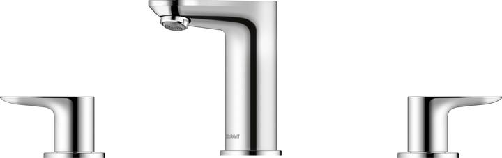 Actual product image Duravit Wave 3-hole basin mixer