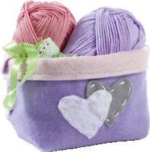 Actual product image Folia Felt craft kit
