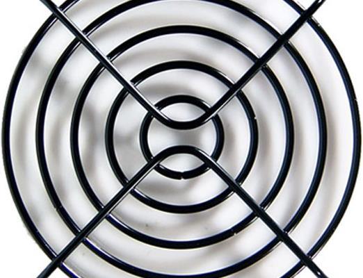 Image du produit Aquatuning Grille de ventilation pour ventilateur axial pour 80mm noir