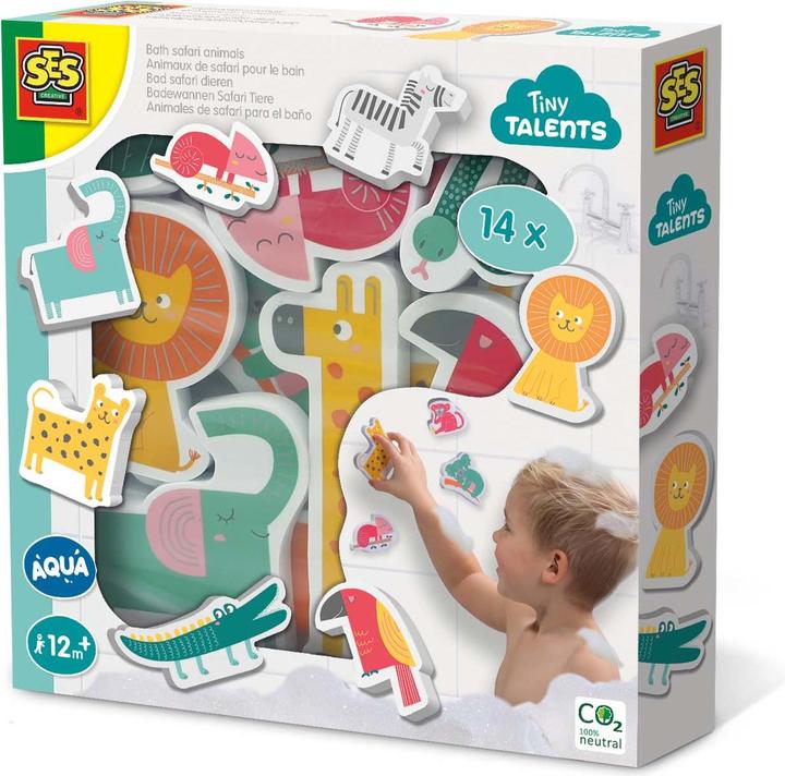 Ses Tiny Talents Baignoires Animaux Safari