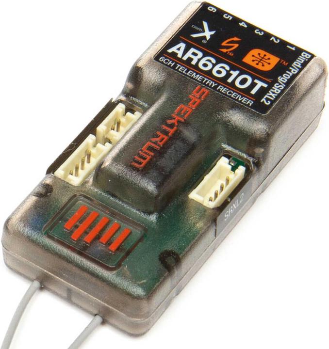 Spektrum Récepteur AR6610T 6 canaux DSMX Telemetry Receiver