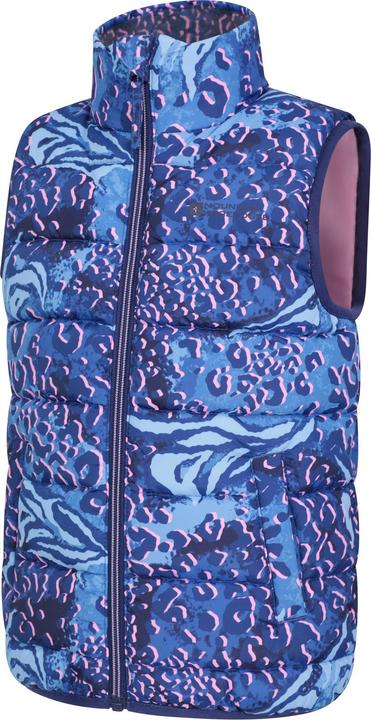 Actual product image Mountain Warehouse Childrens/Kids Rocko Animal Print Padded Gilet (116)