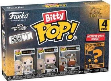 Image du produit Funko Blister 4 figures Bitty POP The Lord of the Rings Galadriel