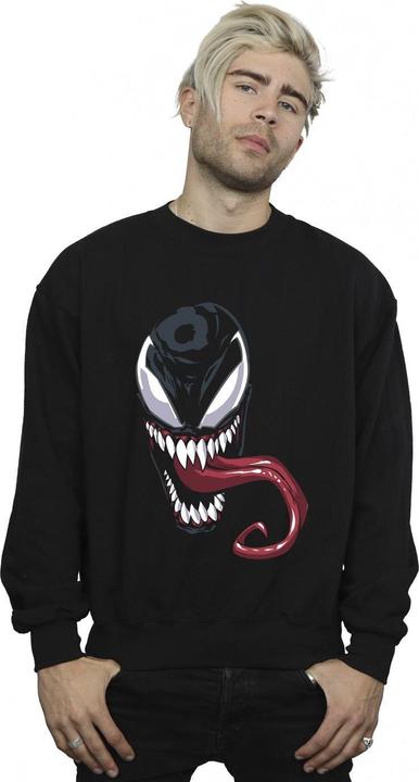 Actual product image Mens Venom Face Sweatshirt (M)