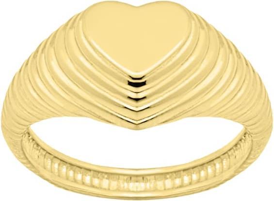 Immagine prodotto Candy Anello Carli, argento 925, placcato oro (56, 925 Argento)