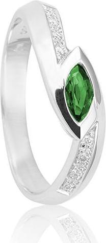 Actual product image Breuning RING - E.SAFIR/Brill. 0,052 Ct. H/si (59, 585/14 K Gold)