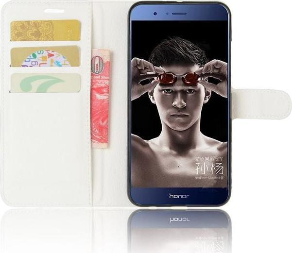 Actual product image MU Classic Litchi Leather Bookcover Series (Honor 8 Pro)