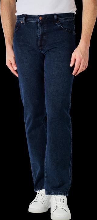 Wrangler Texas Jeans Straight Fit Coalblue Stone