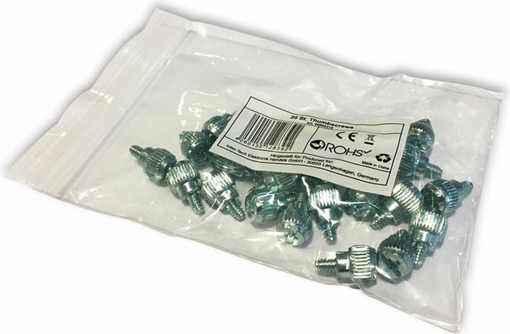 Intertech Inter-Tech Gehäusezubehör Thumbscrews/Rändelschrauben 20